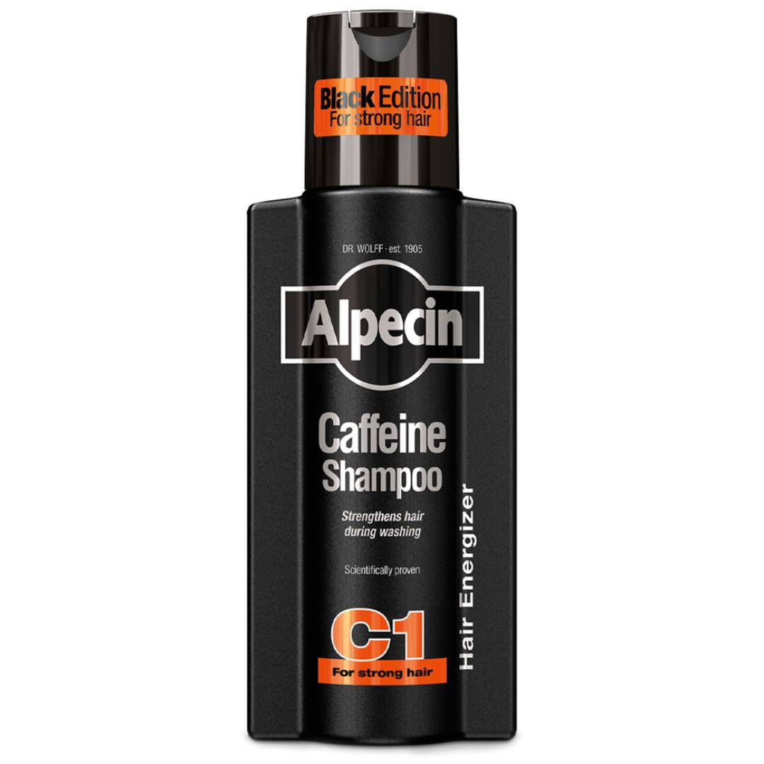 شامپو کافئین C1 بلک ادیشن آلپسین